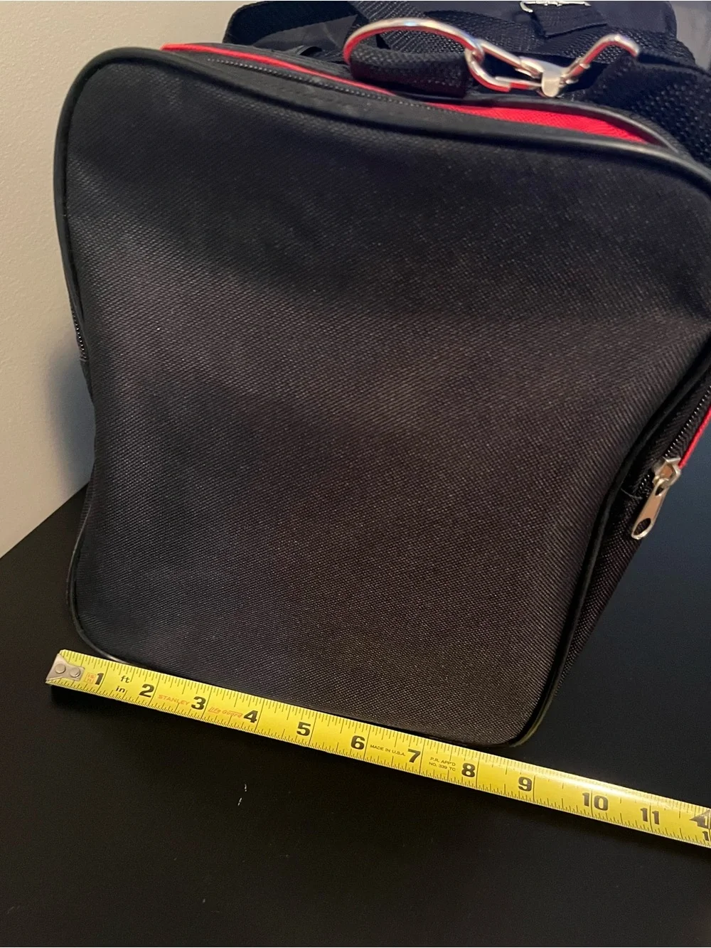 Saratoga Racetrack Duffel Bag Black & Red